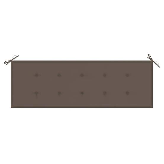 PANGIVO - Banc de jardin bois de teck naturel 159 x 57.5 x 90 cm, Poids:31.94kg - PANGIVO - Image 5