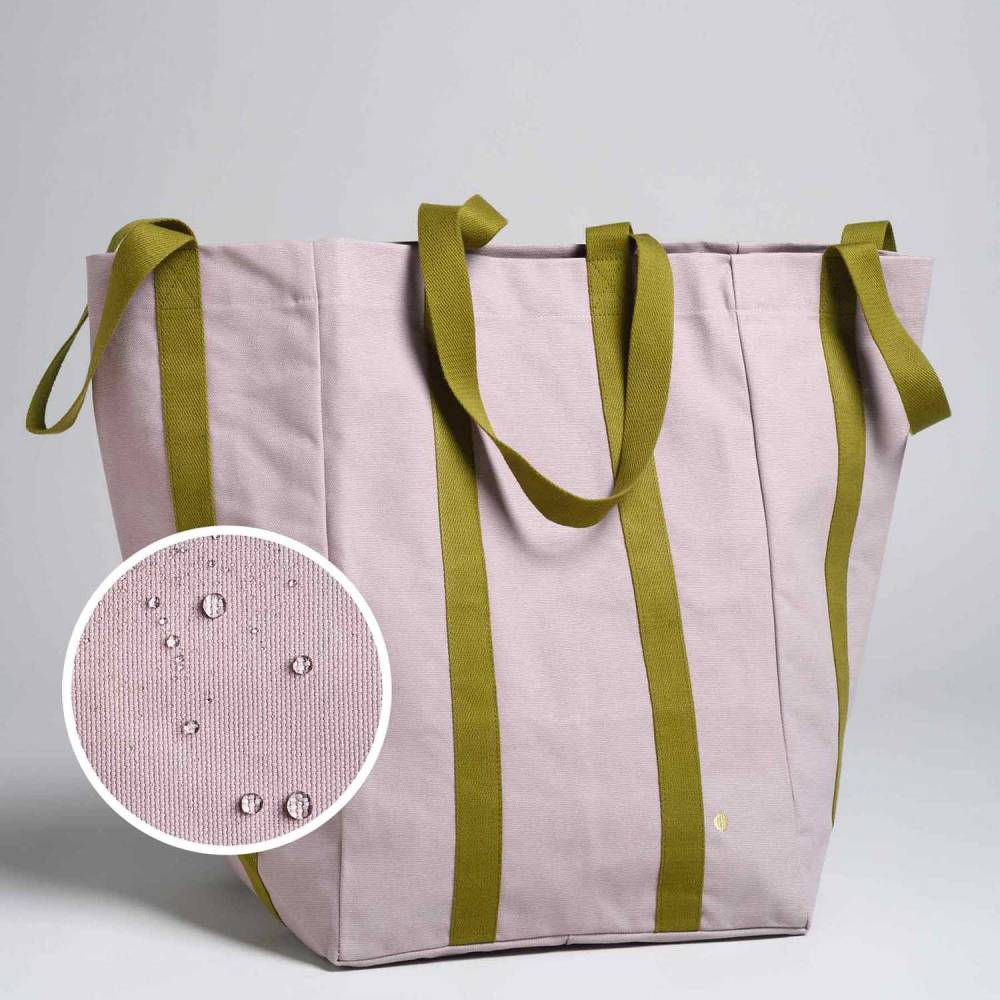 Vivaraise - Maxi sac en coton bio Poppins 48 x 33 x 33 cm - Image 4