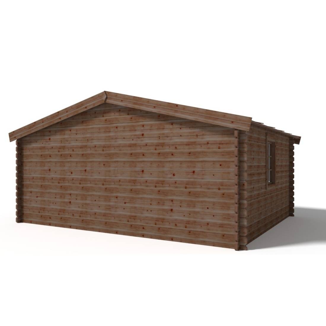 Altanka - Abri de jardin bois marron 20 m² ep. 45 mm - Altanka - Image 8