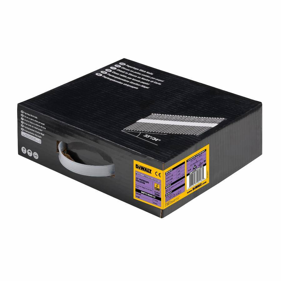 Pointes en bande papier 33° DEWALT 3.1 x 90 mm - DNPT31R90G12Z - Image 2