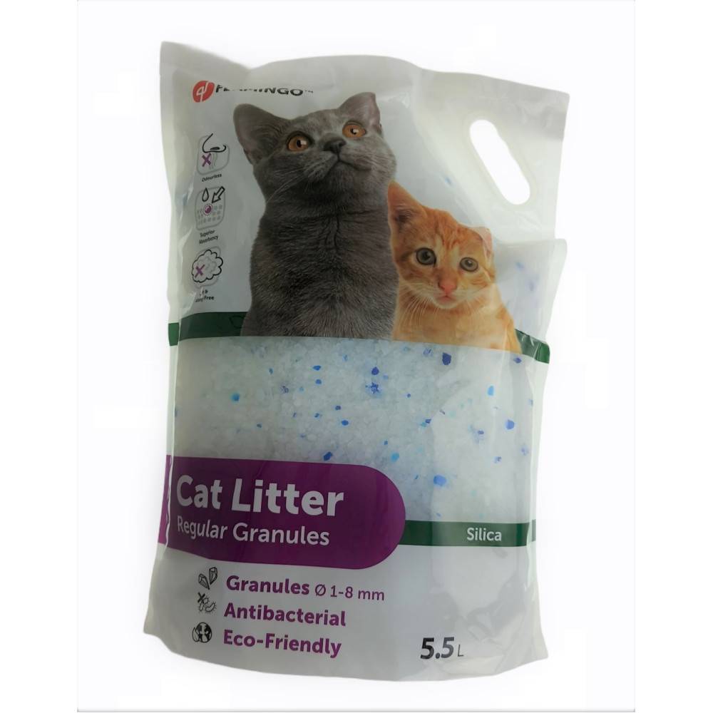 Litière silica granules moyen. 5.5 litres litière pour chat - Image 4