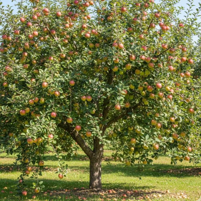 Pommier Reine des Reinettes - Bon rendement - Pot de 15L - Pallipom® - 150/175 cm - De 3,00 m à 5,00 m - Image 4