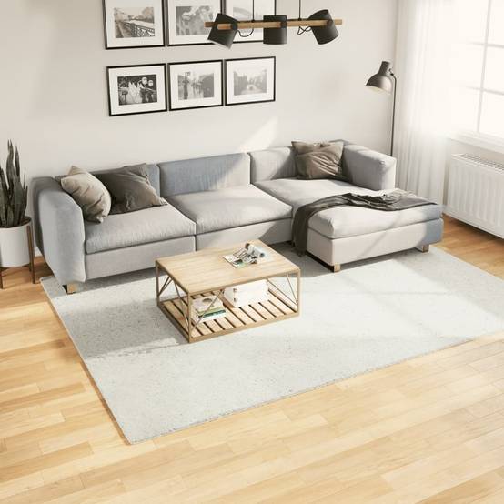 Très Grand TapisDoux à Poils Courts pour Décoration Moderne Crème 200x280 cm – ComfortXL Outdoor Living - Image 1