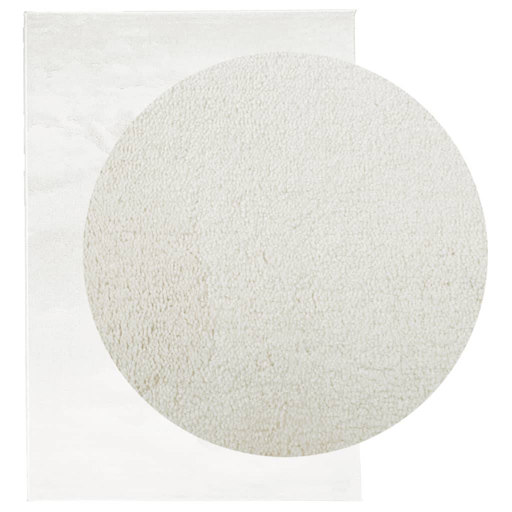 Très Grand TapisDoux à Poils Courts pour Décoration Moderne Crème 200x280 cm – ComfortXL Outdoor Living - Image 3