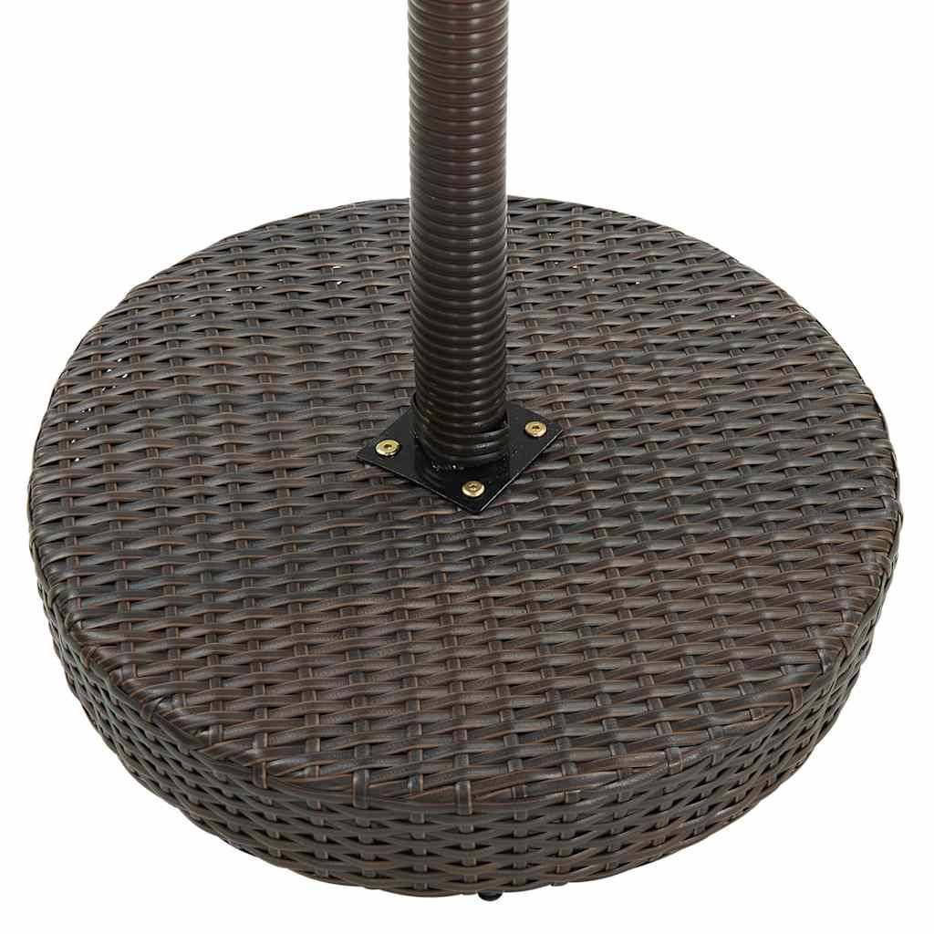 Ensemble de bar de jardin 5 pcs | Mobilier d'extérieur Résine tressée Marron Maison Chic - Image 5