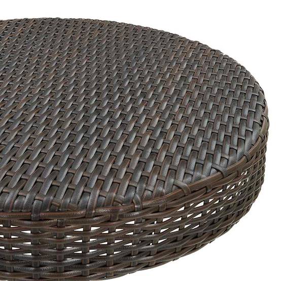 Ensemble de bar de jardin 5 pcs | Mobilier d'extérieur Résine tressée Marron Maison Chic - Image 6