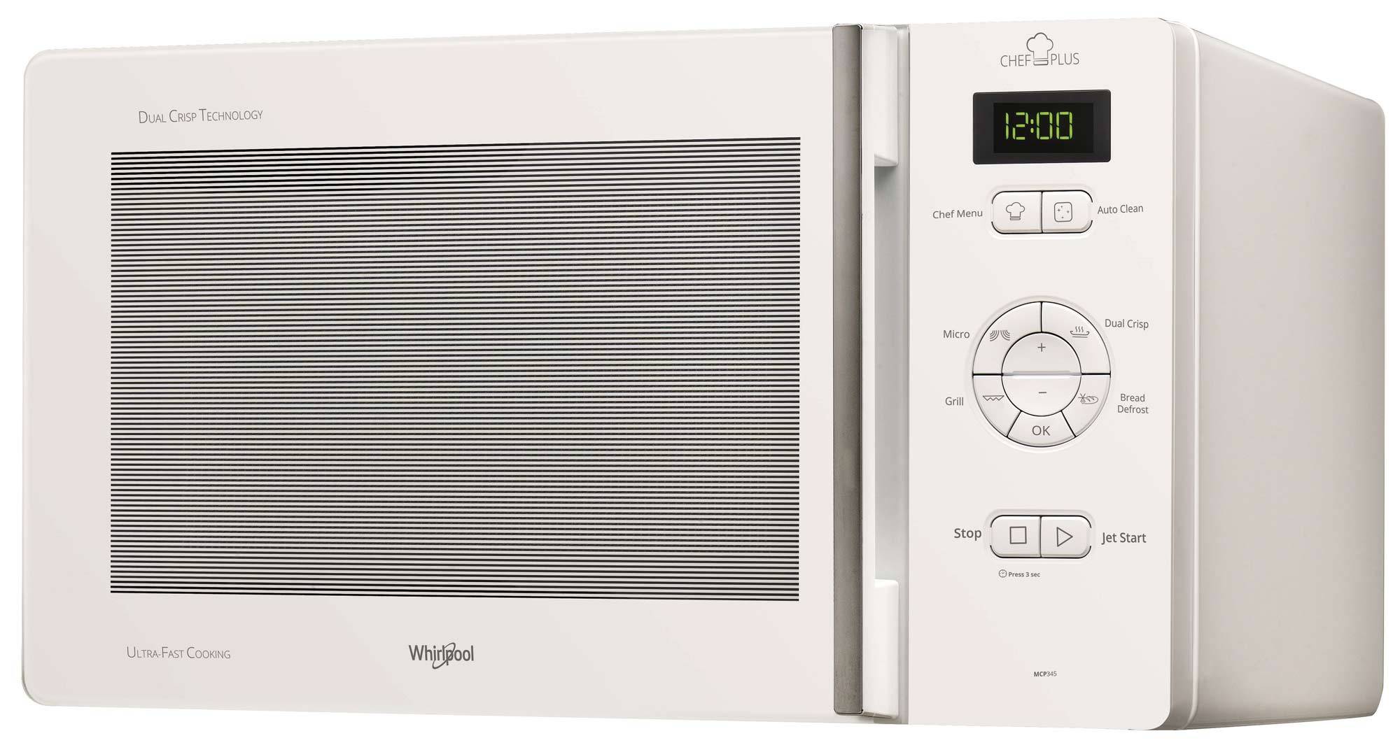Micro-ondes grill 25l 800w blanc MCP345WH Whirlpool