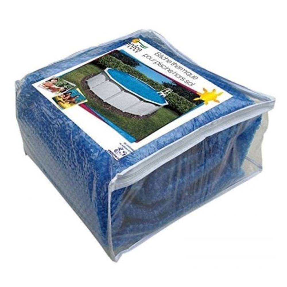 jardiboutique - 3,65x7,31 m Bâche a  bulles pour l'été de votre piscine - attention forme ovale et non rectangulaire - Image 1