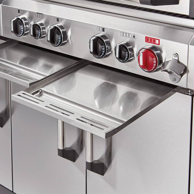 Barbecue gaz Kansas II Pro 4 SIK – ENDERS BY FAVEX – 4 brûleurs – Infrarouge + TURBO ZONE – Housse incluse - Image 8