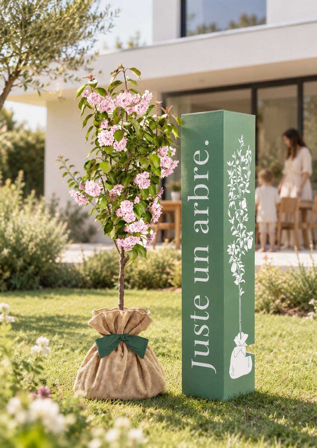 Juste Un Arbre - Cerisier du Japon à Fleurs "Kanzan" | Idée cadeau symbolique pour naissance, mariage, anniversaire – Arbuste rustique au feuillage coloré et élégant - Image 2