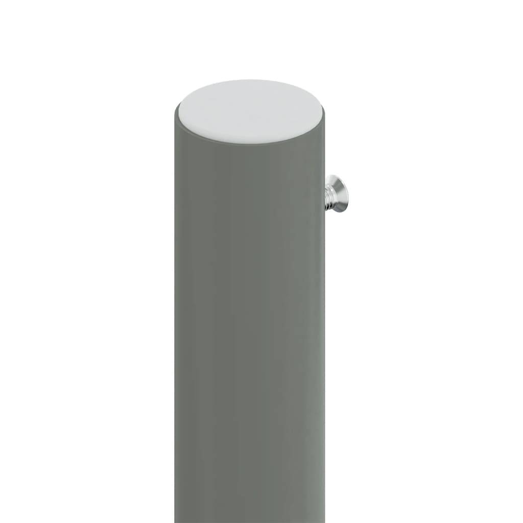 Helloshop26 - Auvent paravent store brise-vue latéral rétractable de patio jardin terrasse balcon protection visuelle écran bleu 140 x 1000 cm - Image 4