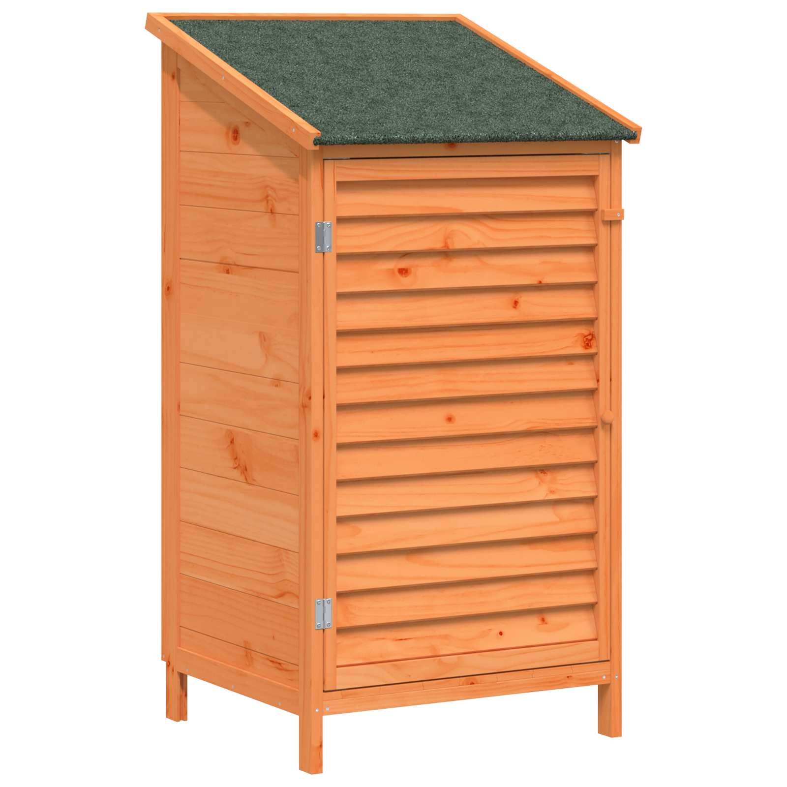 PANGIVO - Abri de jardin bois de sapin marron 59 x 56 x 113.5 cm, poids:13.64kg - PANGIVO - Image 2