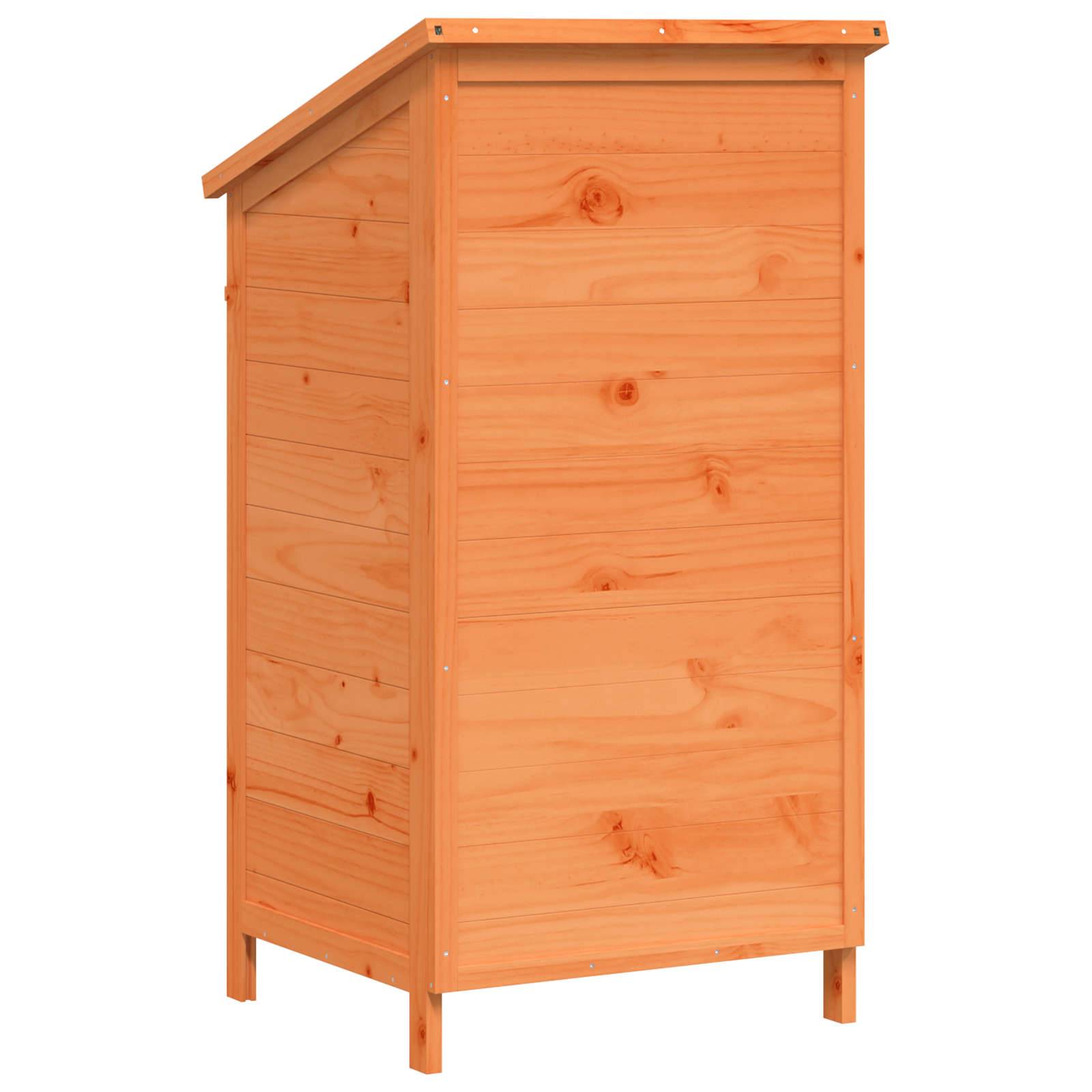PANGIVO - Abri de jardin bois de sapin marron 59 x 56 x 113.5 cm, poids:13.64kg - PANGIVO - Image 7