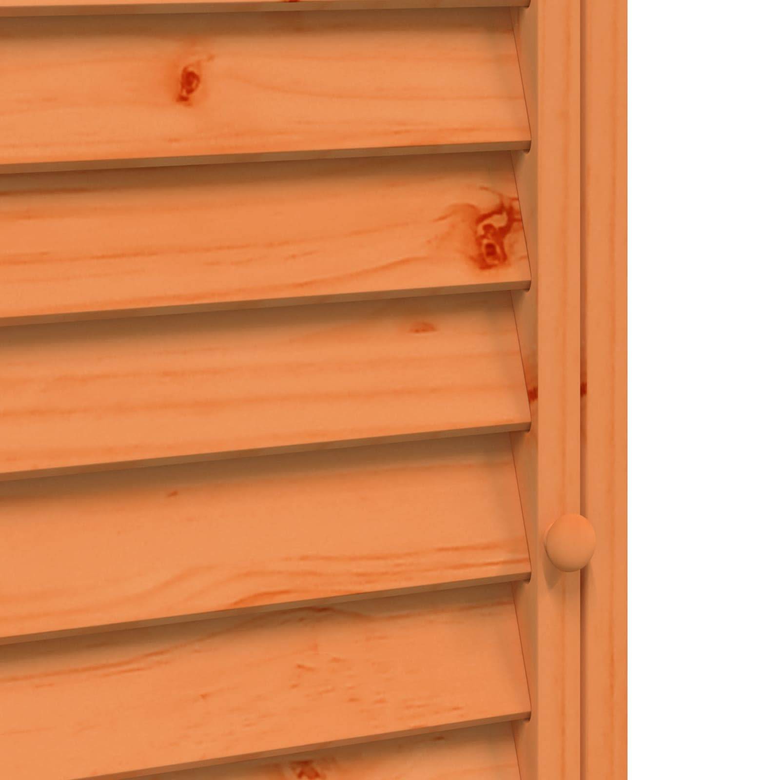 PANGIVO - Abri de jardin bois de sapin marron 59 x 56 x 113.5 cm, poids:13.64kg - PANGIVO - Image 9