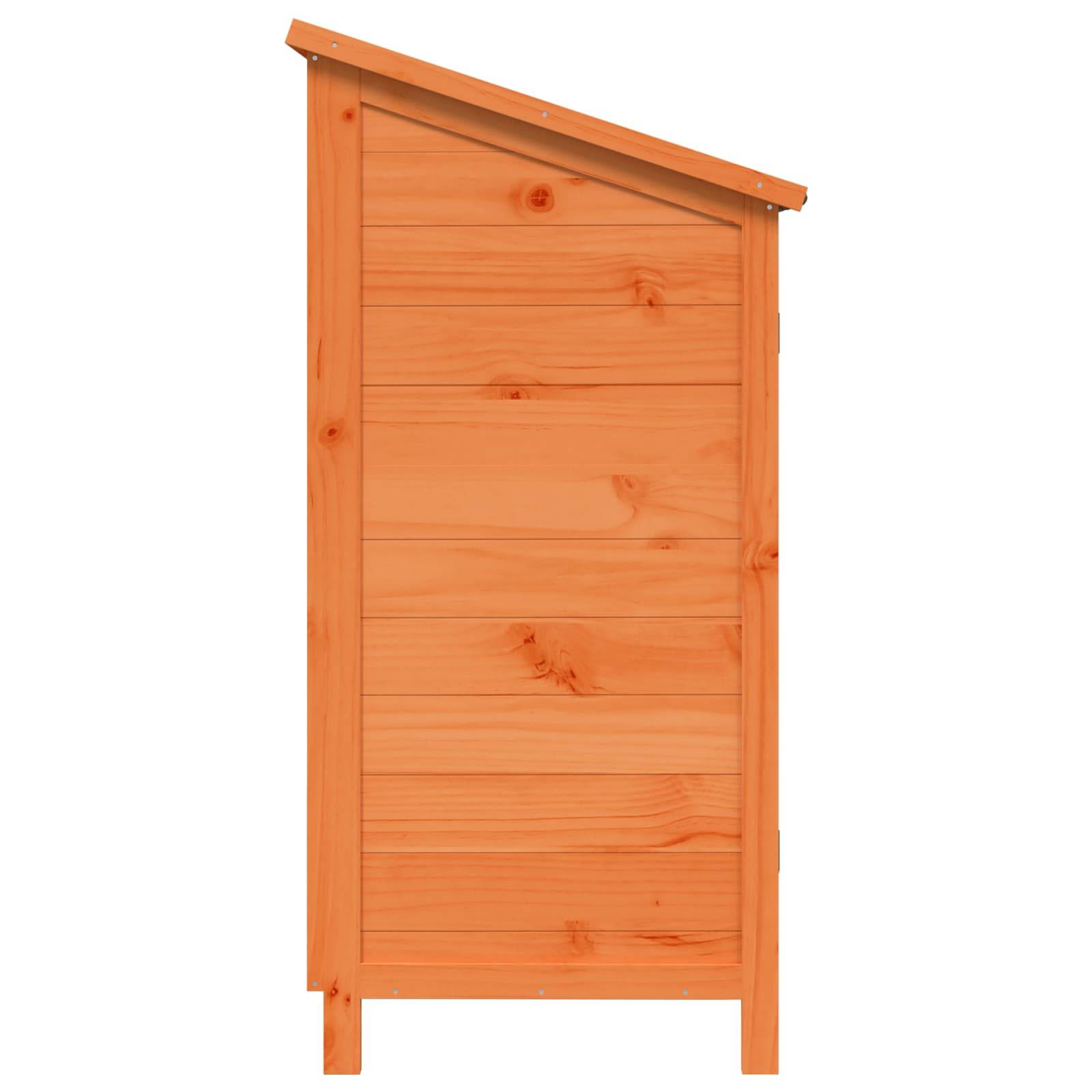 PANGIVO - Abri de jardin bois de sapin marron 59 x 56 x 113.5 cm, poids:13.64kg - PANGIVO - Image 6