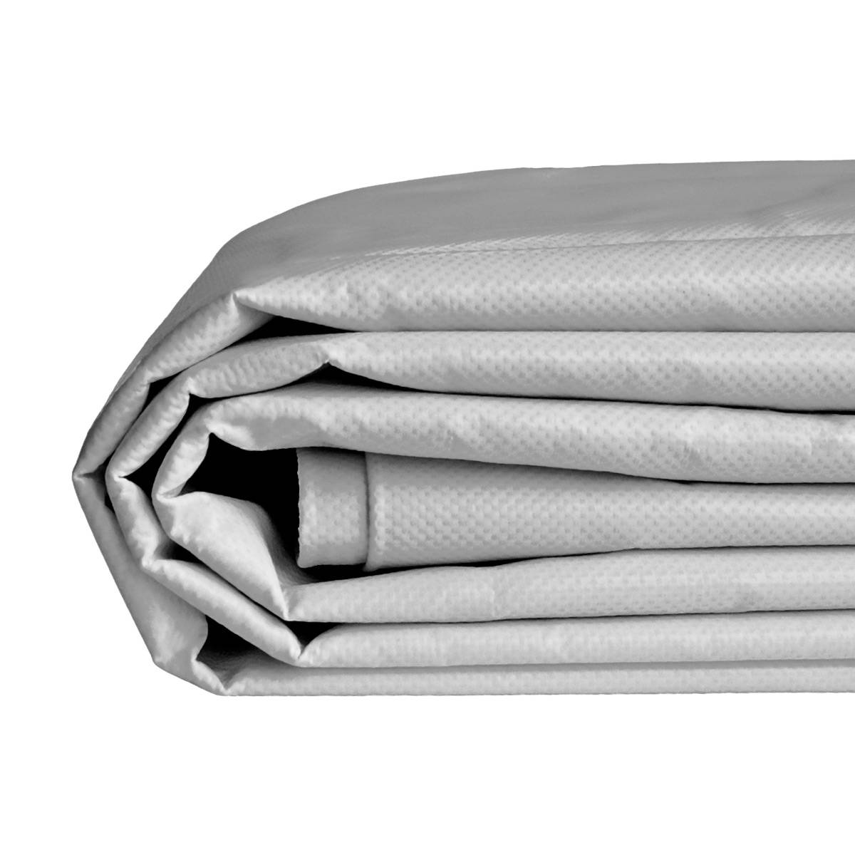 Bâche Agricole 8x12 m LP640AG Grise - Garantie 8 ans - Bâche PVC étanche de protection pour Matériel agricole TECPLAST - Image 5