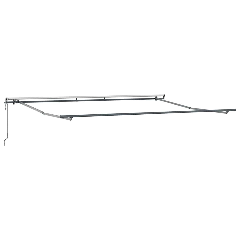 PANGIVO - Store rétractable automatique anthracite et blanc 400 x 300 cm - PANGIVO - Image 5