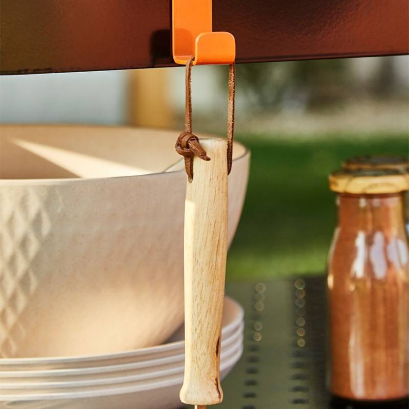 Desserte plancha Infinite 100 – BRASERO BY FAVEX – Plan de travail 100 cm – 3 niveaux de rangement – Compatible planchas 1 à 4 feux - Image 6