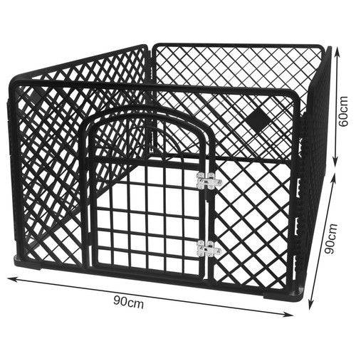Entrepotbrico - Parc pour animaux - cage 90x90x60cm - Image 3
