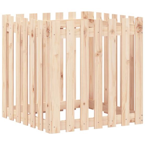 Prolenta Premium - Jardinière bois marron 70 x 70 x 70 cm - Prolenta premium p331.7 - Image 4