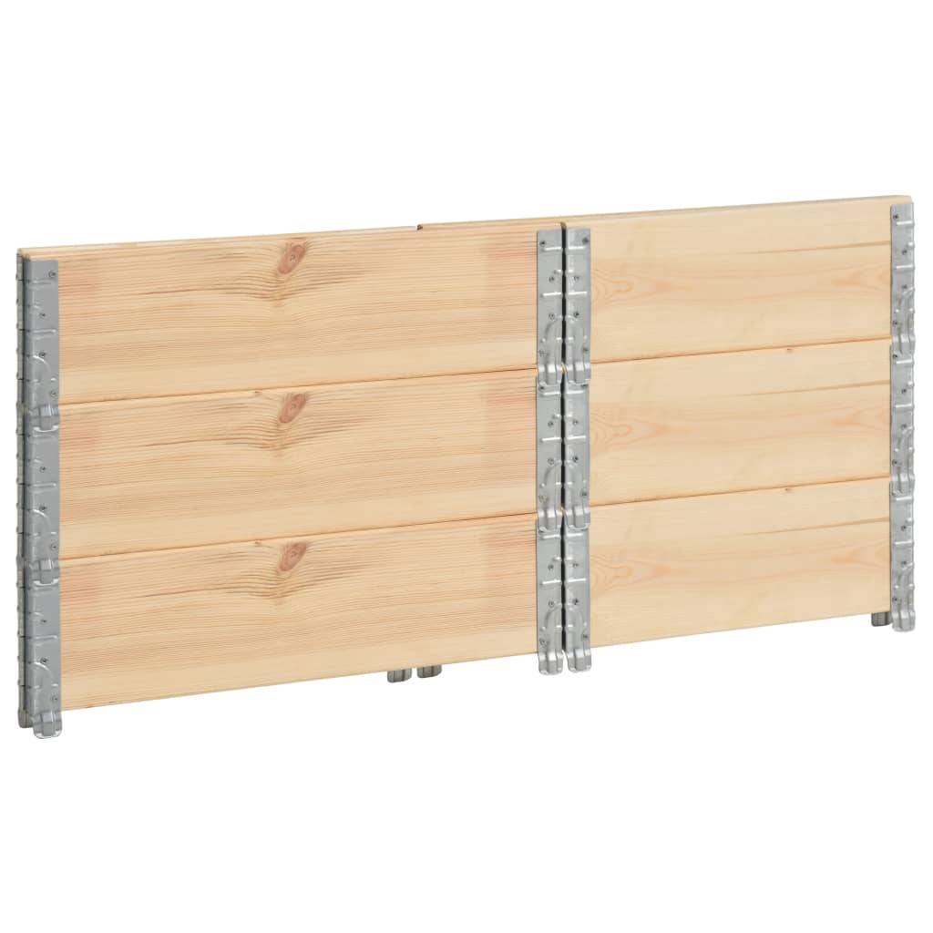 Jardinières surélevées 3 pièes 60 x 80 cm bois de pin solide - Image 3