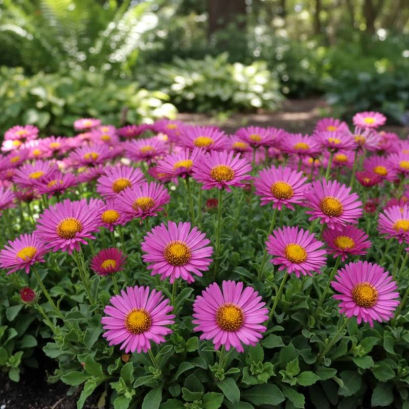 Vergerette glauque Sea Breeze, Erigeron à fleurs Rose/ - feuillage Persistant - Godet - 5/20 cm - Image 1