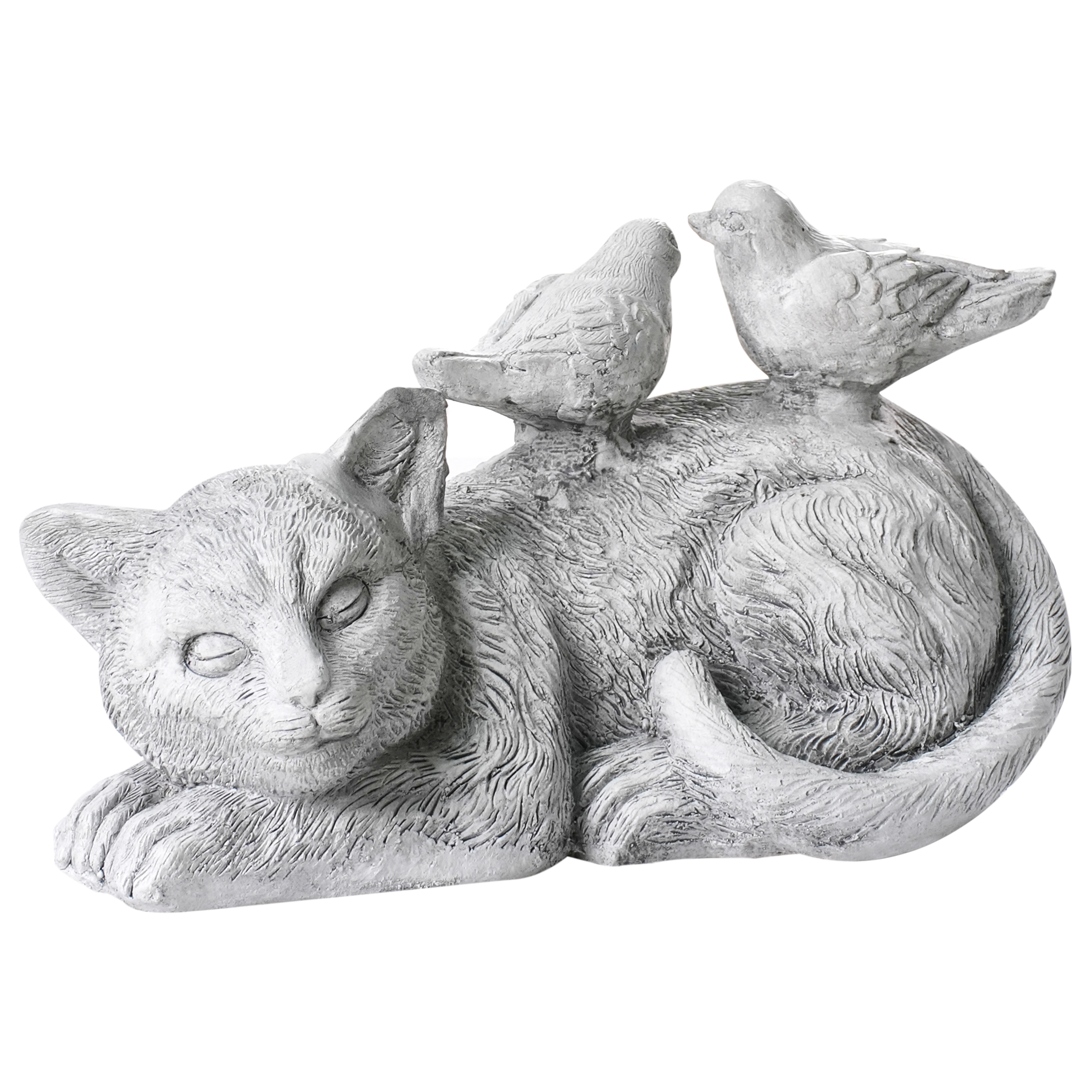 Statue de jardin Oxyde de magnésium Gris KALELA - Beliani - Image 1