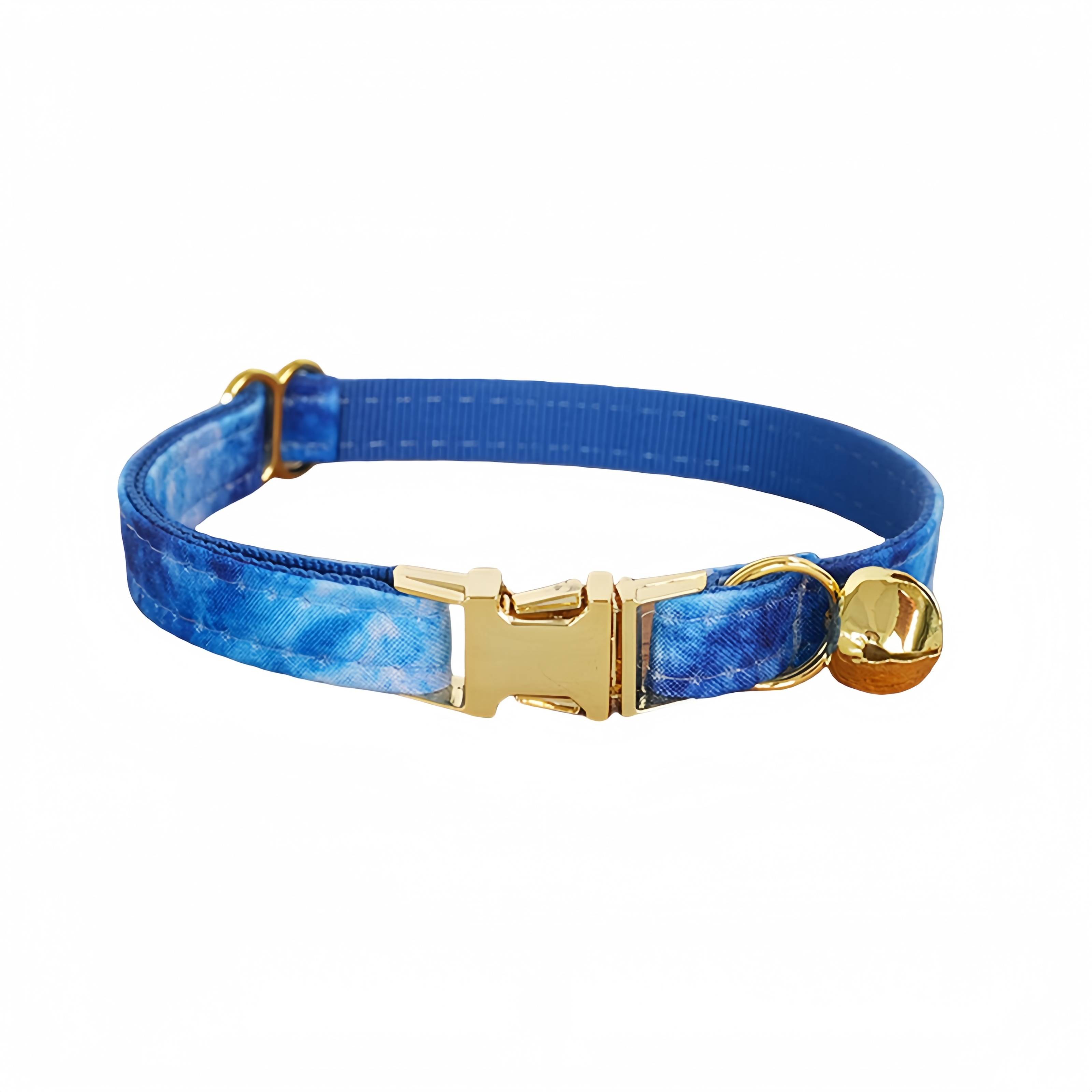 IntiMeg - Collier pour chat en agate bleue doux et confortable- IntiMeg - Image 1