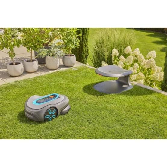 Tondeuse robot - GARDENA - Smart SILENO max 1200 - Surface 1200 m² - DuoConnect - Bluetooth - Tonte des bordures - Image 2