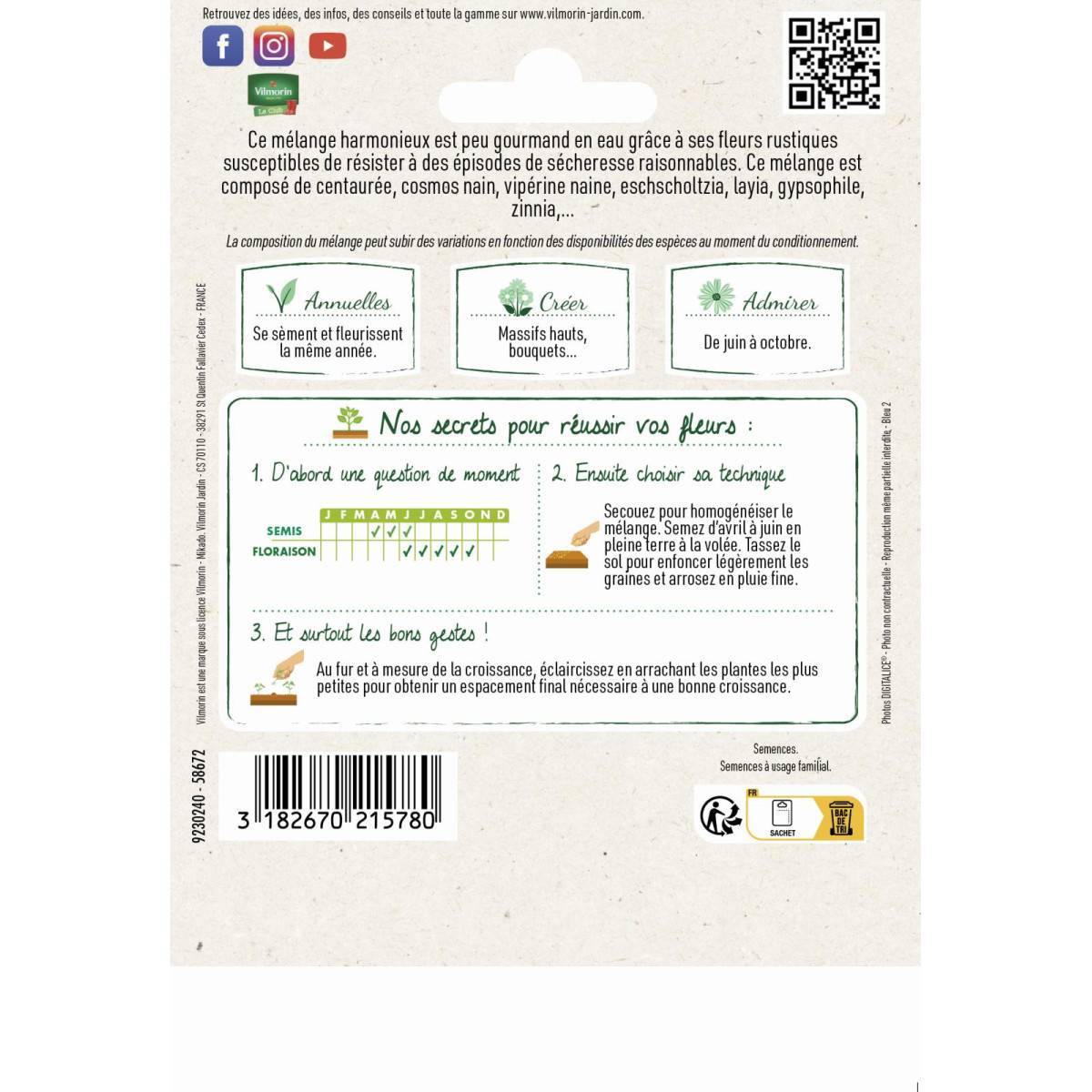 Vilmorin - Graines de Mélange résistant sécheresse - Image 2