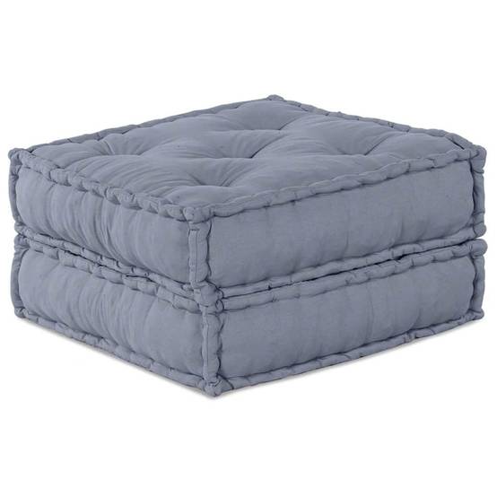 Canapé modulaire tissu gris 70 x 70 x 36 cm - PANGIVO - Image 2