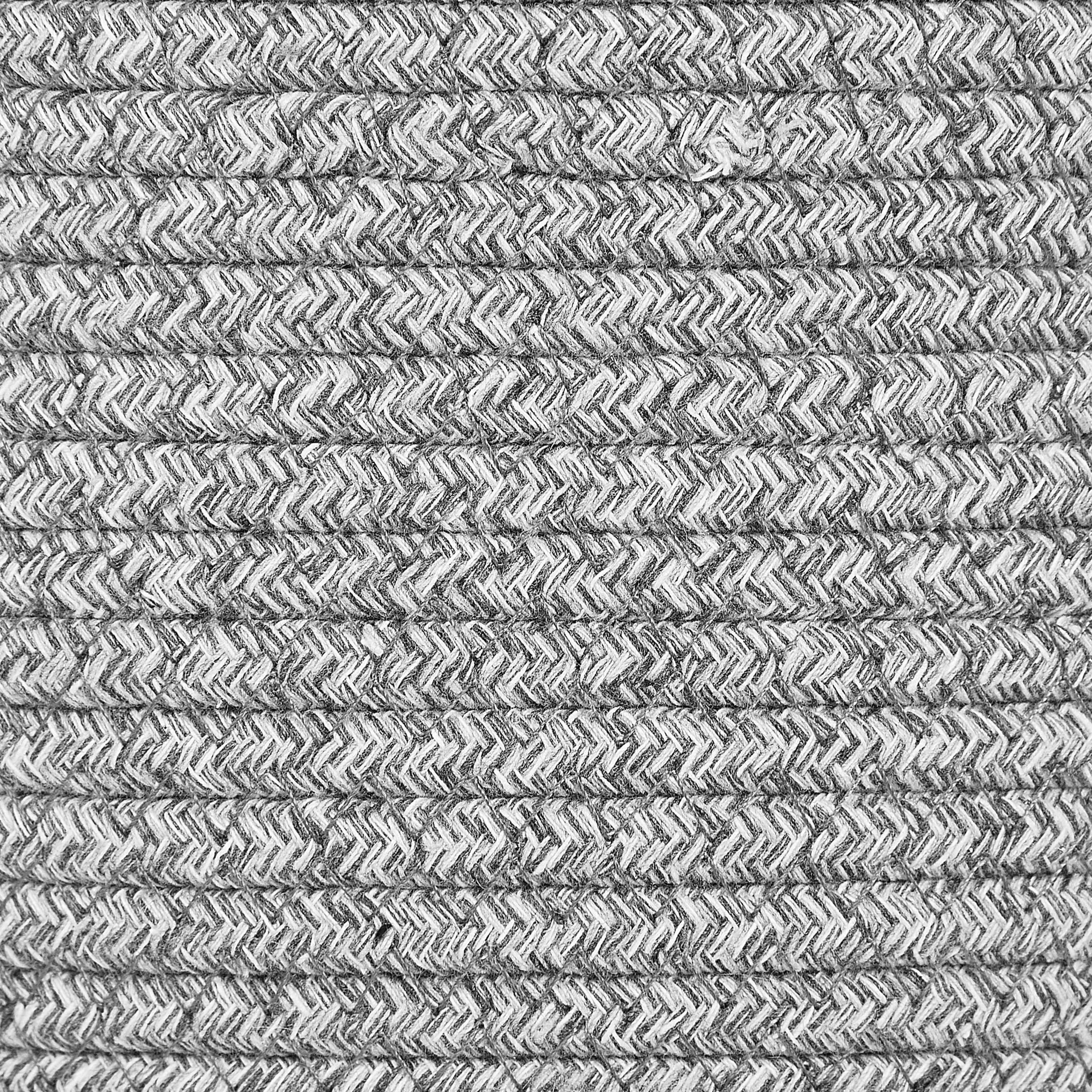 Paniers Gris en Coton avec Anses Corbeille à Linge Rangement Spacieux pour Intérieur Pratique Style Boho Lot de 2 - Image 7