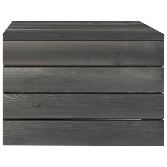 Helloshop26 - Salon de jardin palette meuble d'extérieur ensemble de mobilier 5 pièces avec coussins bois de pin massif - Image 7