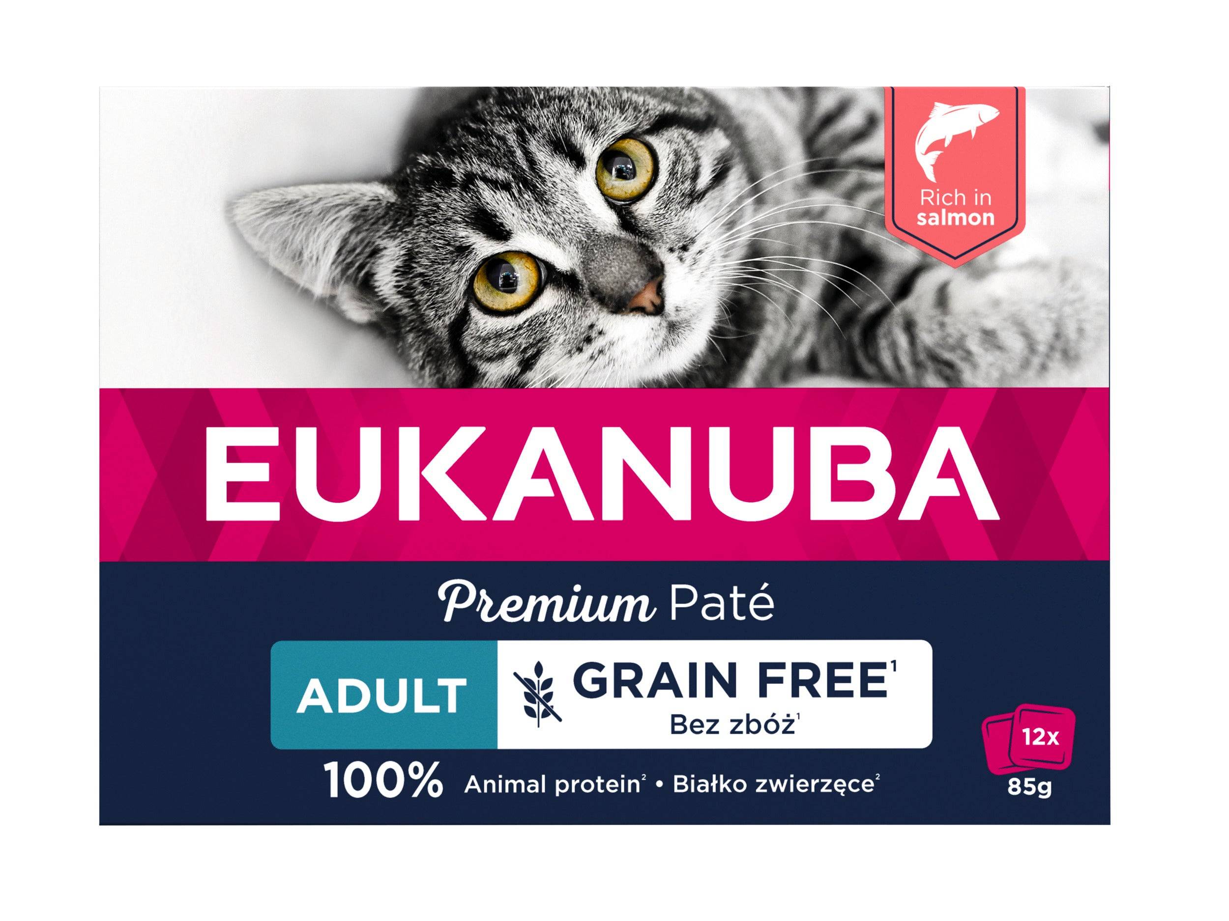 Eukanuba - Eukanuba - Pâtées Sans Céréales au Saumon pour Chat - Image 1