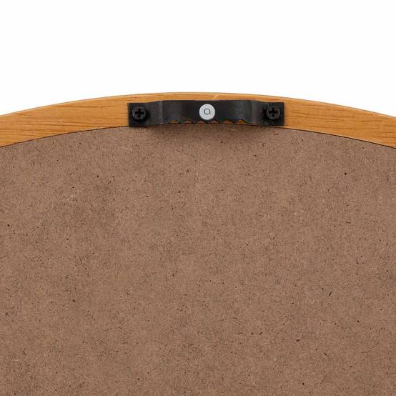 Miroir Mural Rond "Kim" 55cm Naturel - Image 3