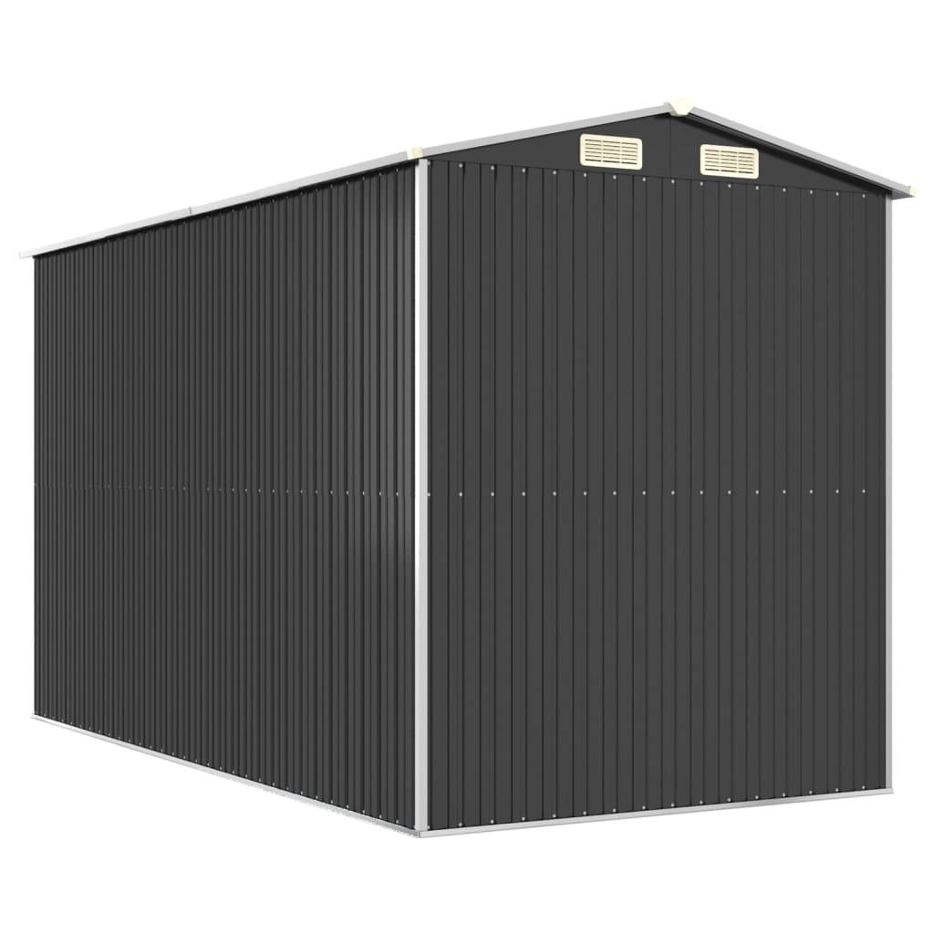 Vidaxl - Abri de jardin Anthracite 192x357x223 cm Métal galvanisé vidaXL 3147451 - Image 7