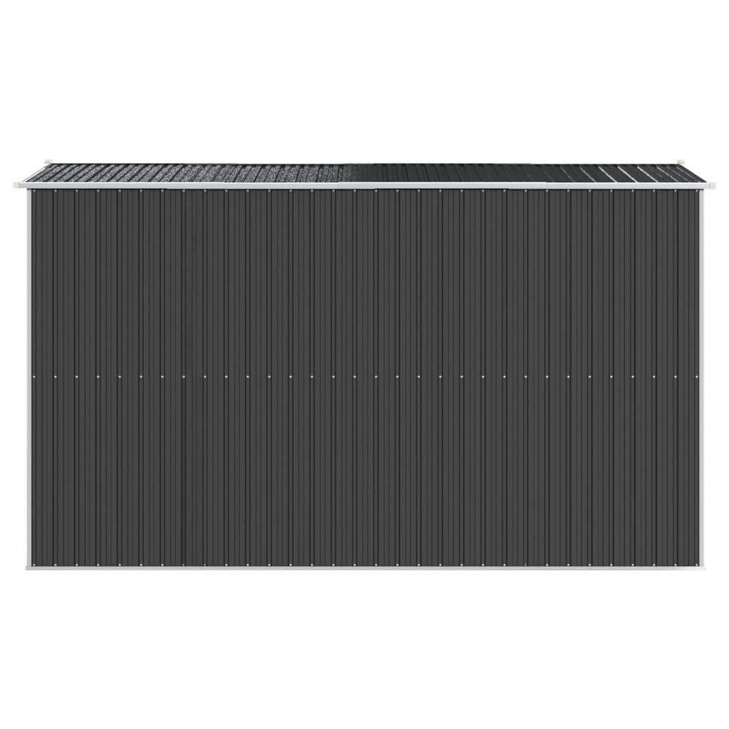 Vidaxl - Abri de jardin Anthracite 192x357x223 cm Métal galvanisé vidaXL 3147451 - Image 6