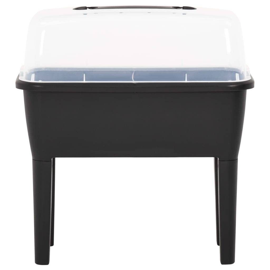 Helloshop26 - Jardinière lit surélevé plantes fleurs jardin 77 x 38,7 x 82 cm PP - Image 2