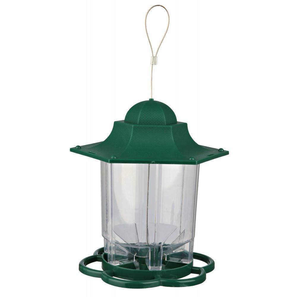 animallparadise - Mangeoire lanterne 1,4 Litres - 22 cm pour à graines oiseaux - Image 1