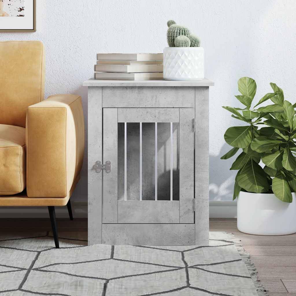 Niche plastique bois et acier gris  55 x 80 x 68 cm  - Prolenta premium p361.2 - Image 3