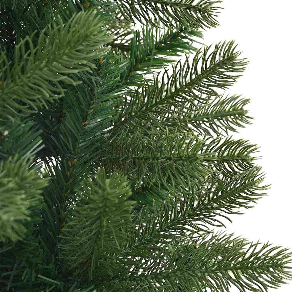 Sapin de Noël | Arbre de Noël artificiel avec 150 LED Vert 120 cm PE et PVC Maison Chic - Image 8
