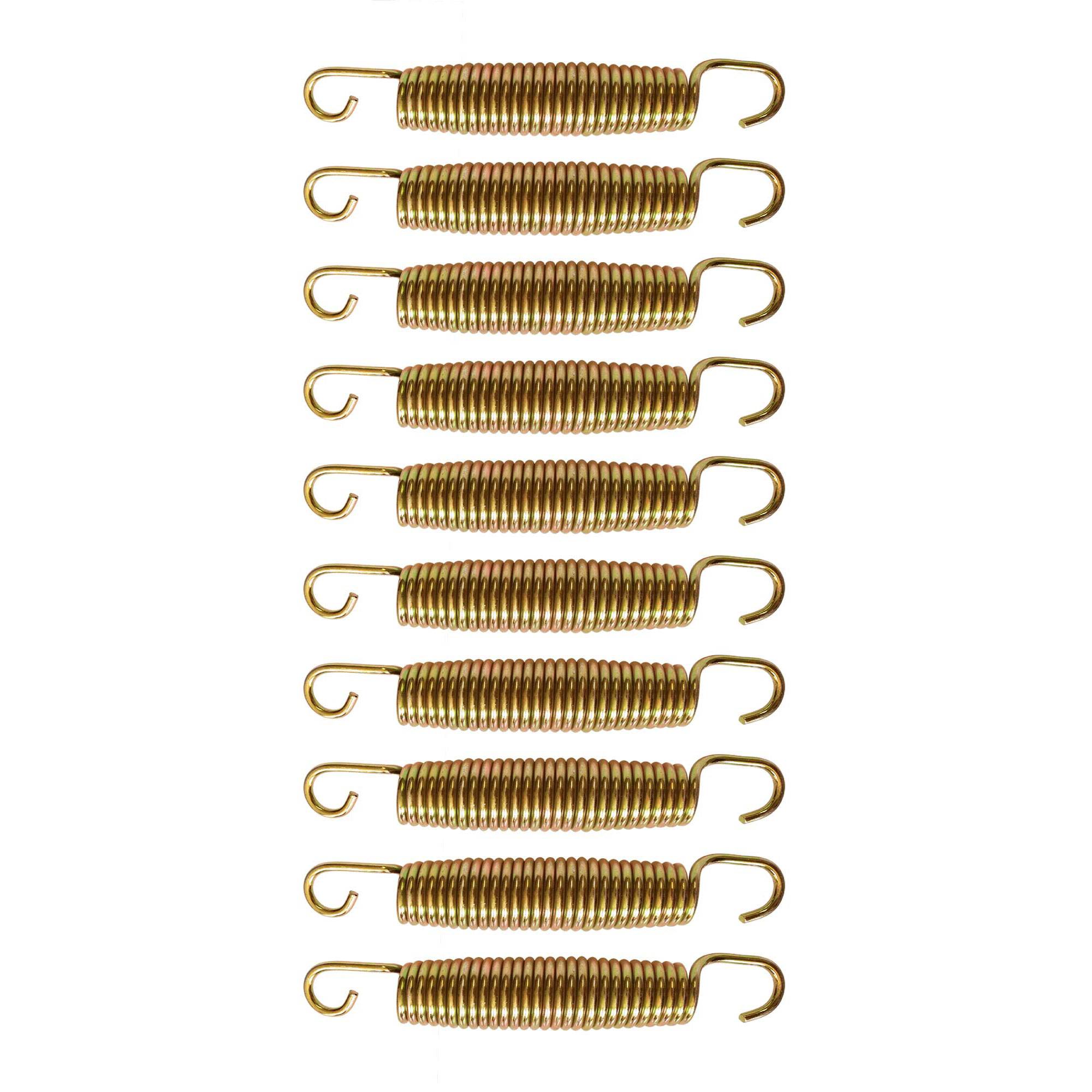 Kangui - Lot de 10 ressorts trampoline Gold 140 mm Kangui - Image 1