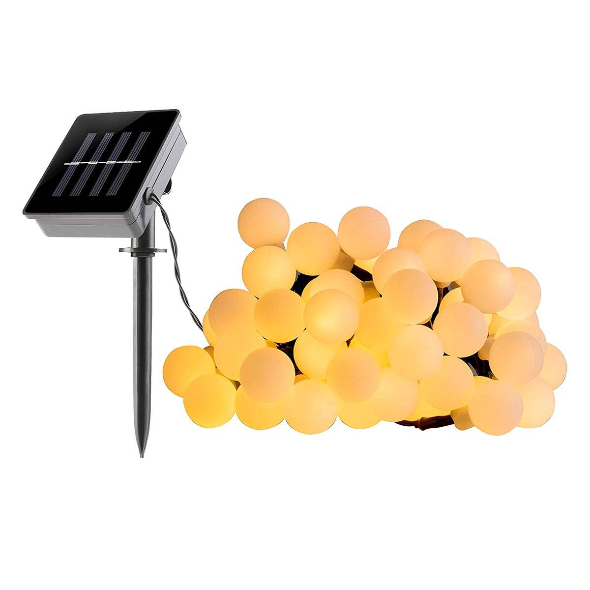 Lumisky - Guirlande solaire BILLY 60 globes 6.9M - Image 1