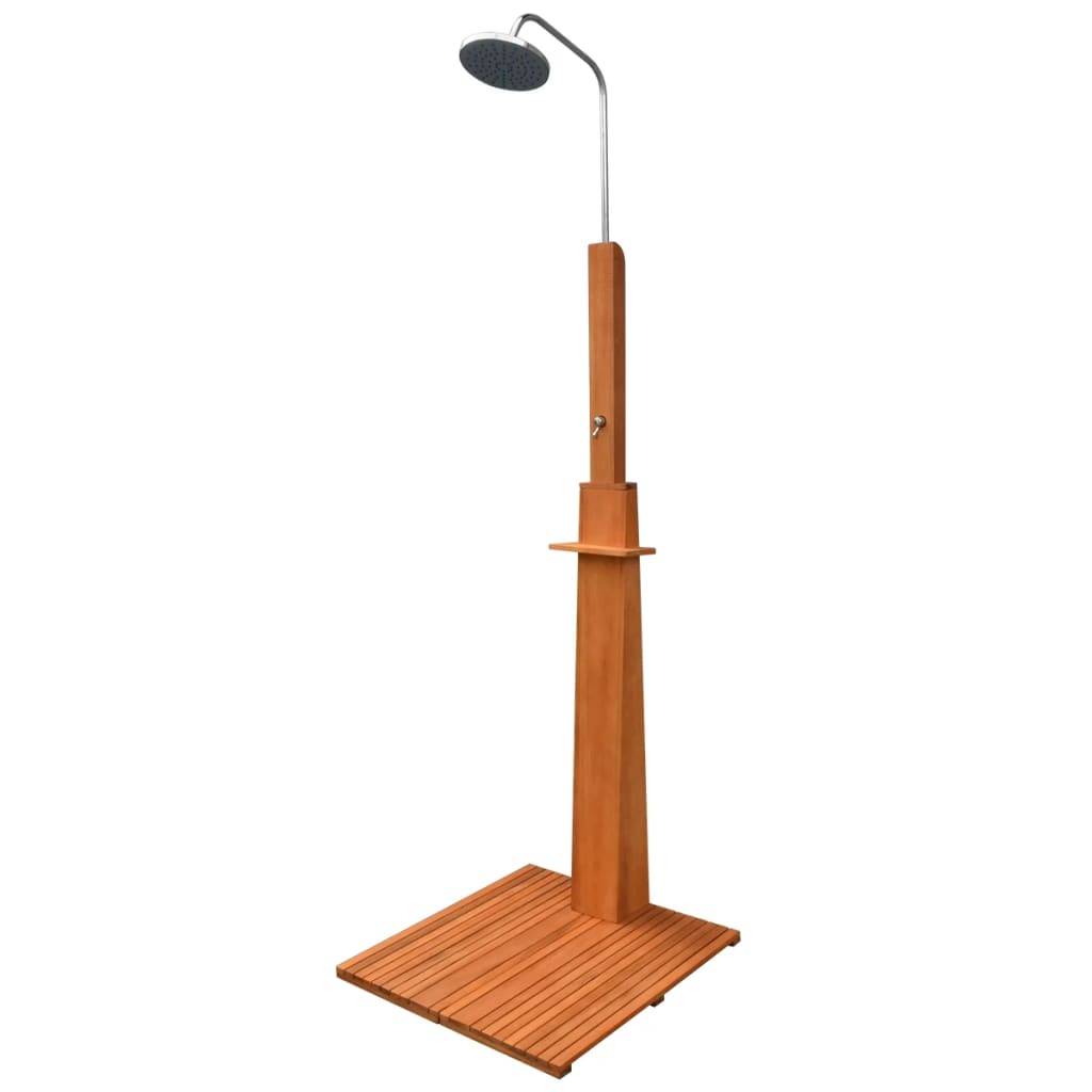 Douche d'exterieur Prolenta Naturel 70 X 70 X 220 cm - P87209N - Image 1