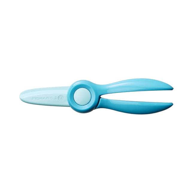 Fiskars - Premiers ciseaux pour enfants à partir de 2 ans - lames en plastique - bleu - Image 1