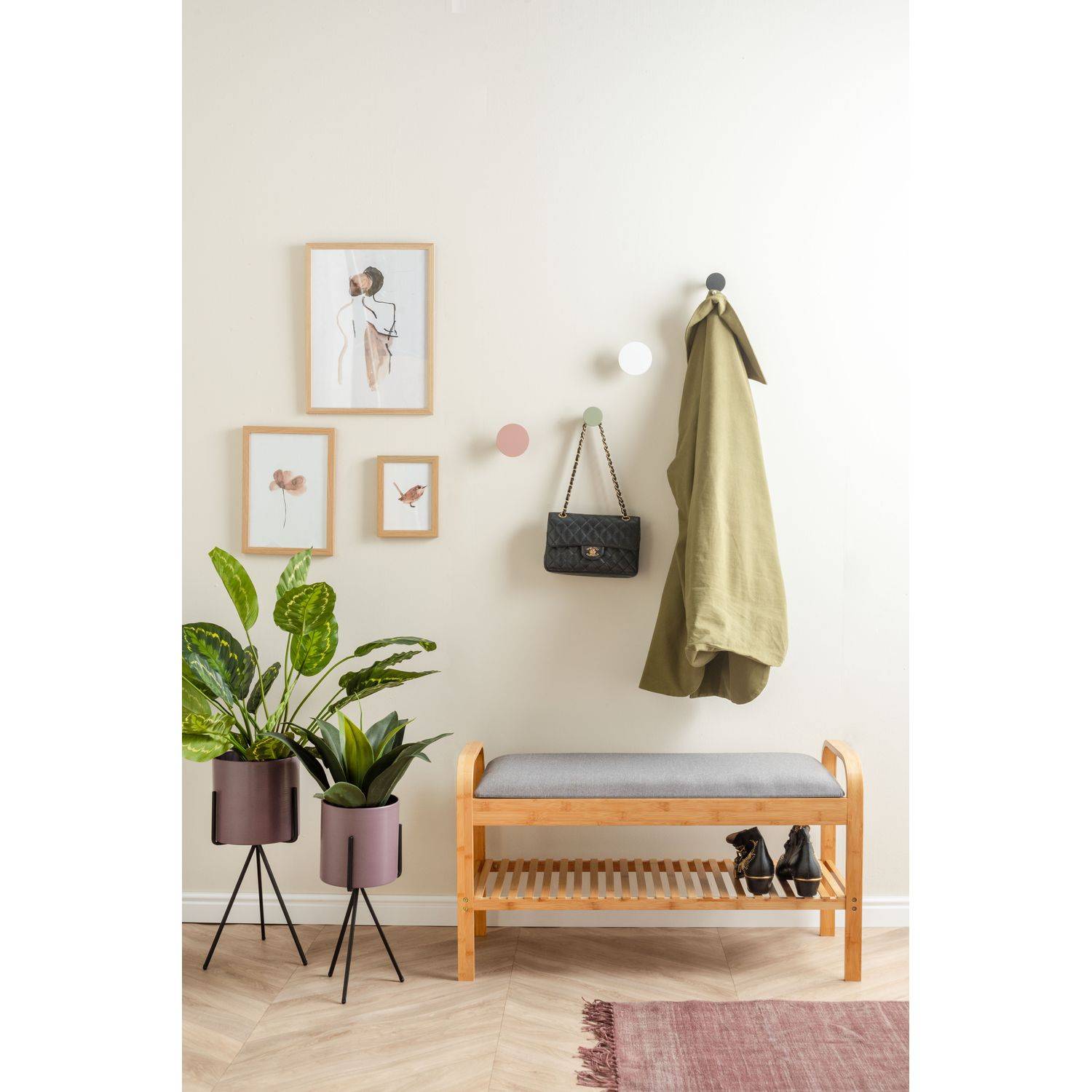 Sans Marque - Duo de Cache-pot Pedestal XL - Image 4