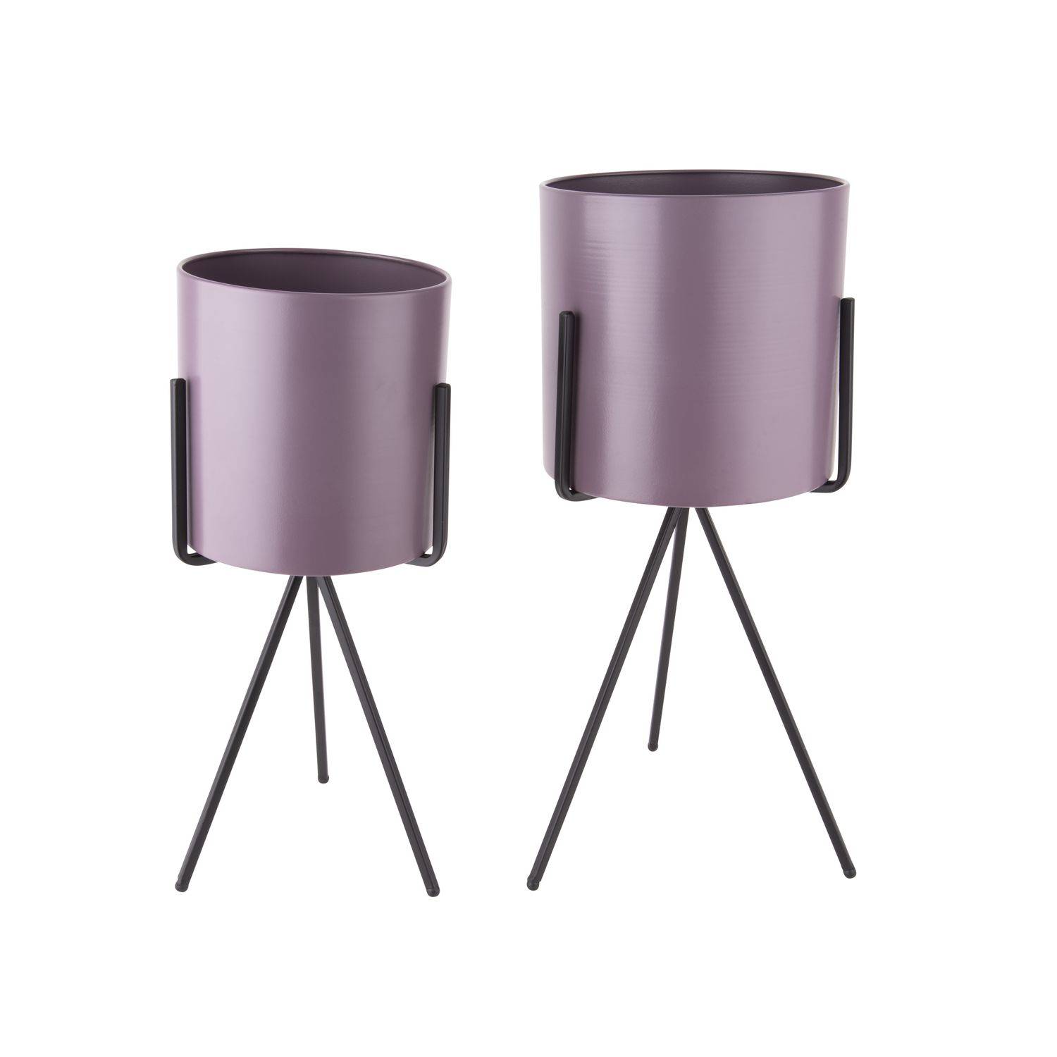 Sans Marque - Duo de Cache-pot Pedestal XL - Image 1