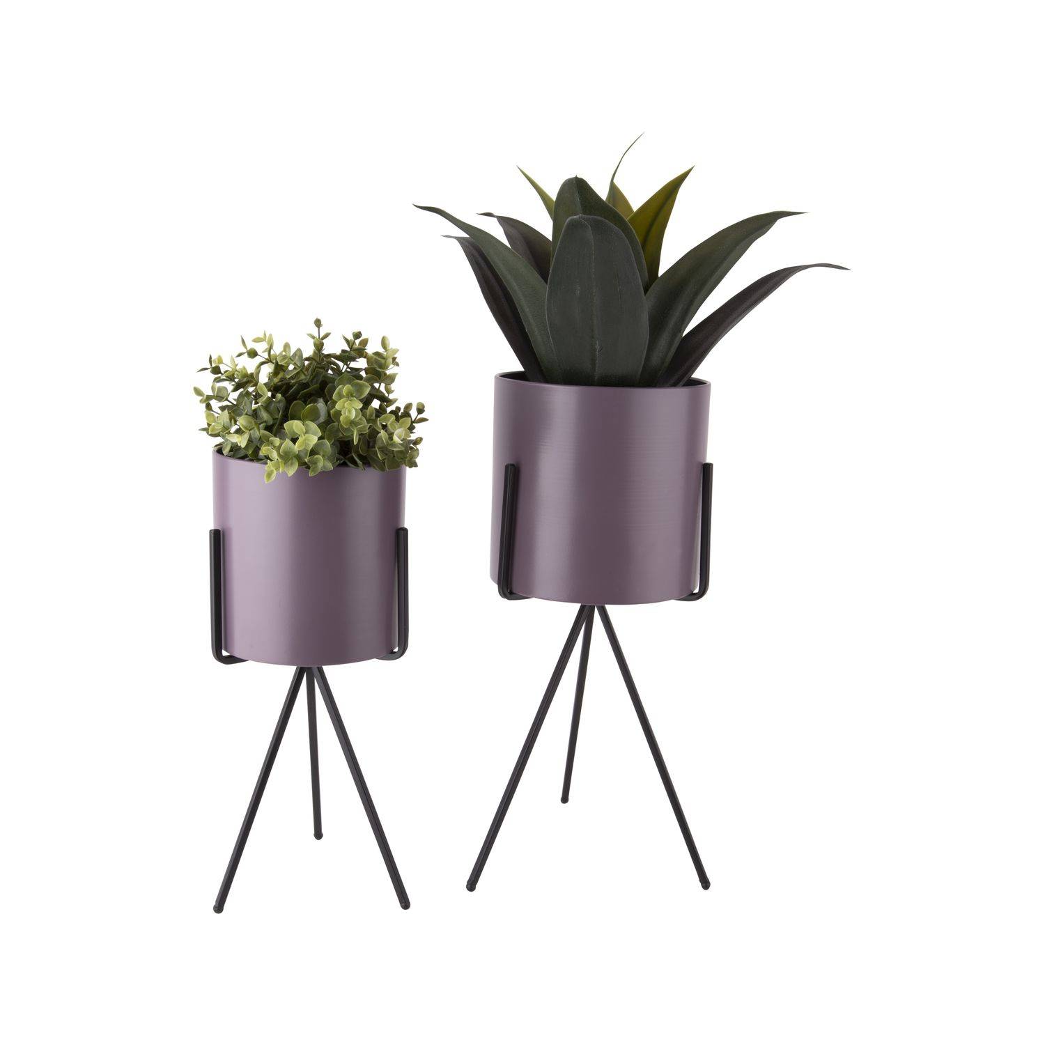 Sans Marque - Duo de Cache-pot Pedestal XL - Image 2