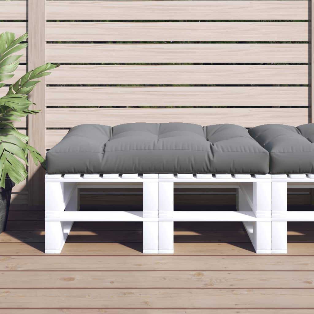 ComfortXL - Coussin d'Assise pour Canapé Palette Tissu Déperlant pour Salon de Jardin Gris 120x80x12 cm – ComfortXL Outdoor Living - Image 1