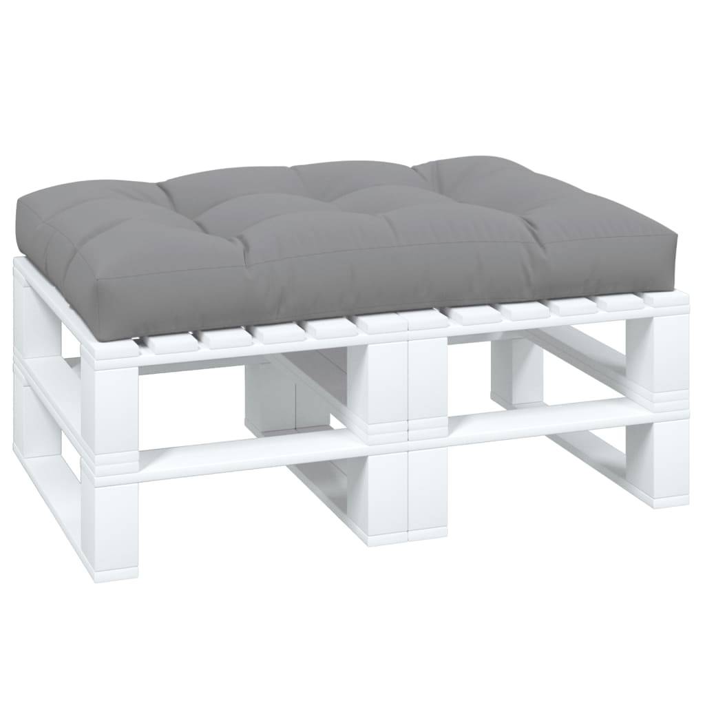 ComfortXL - Coussin d'Assise pour Canapé Palette Tissu Déperlant pour Salon de Jardin Gris 120x80x12 cm – ComfortXL Outdoor Living - Image 3